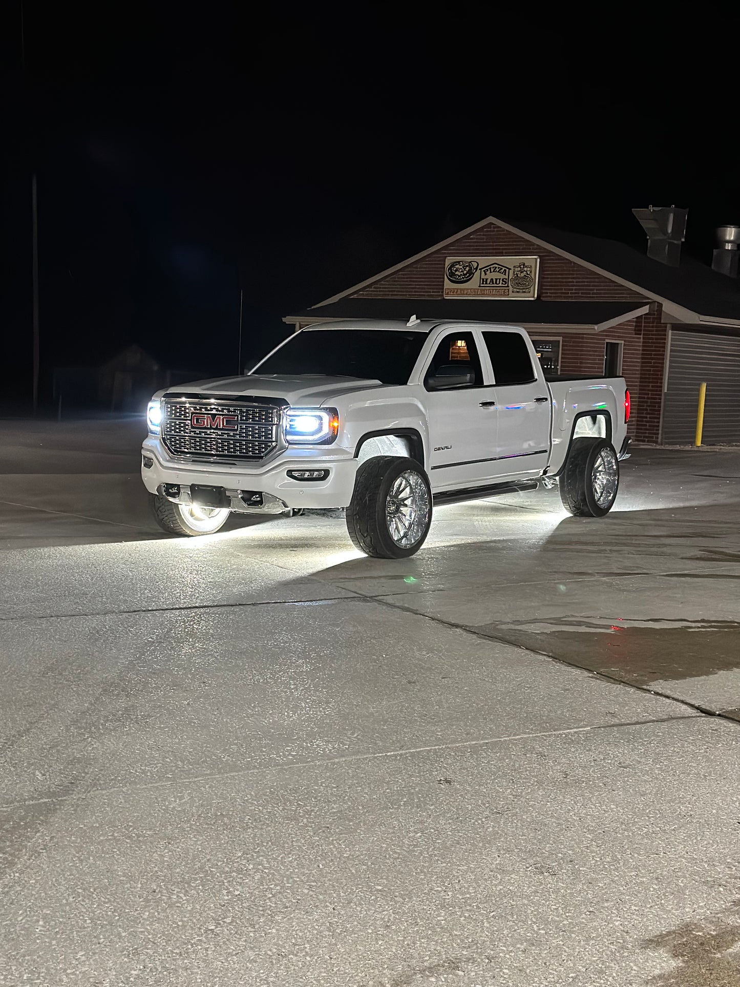 Dual row wheel lights