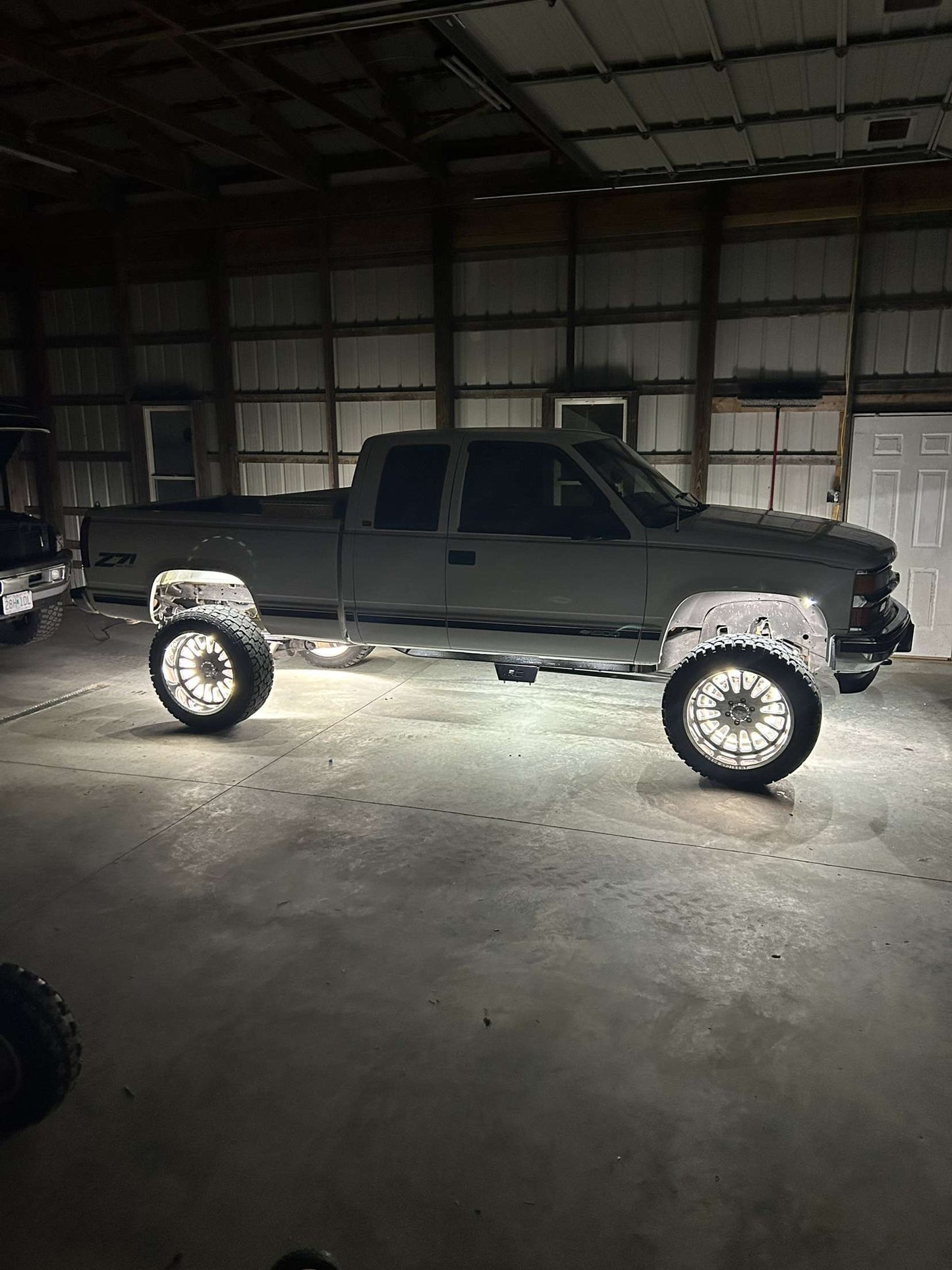 Dual row wheel lights
